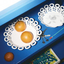 Alessi BM21/25 W Vimini Cestino traforato in acciaio colorato Bianco ambientazione