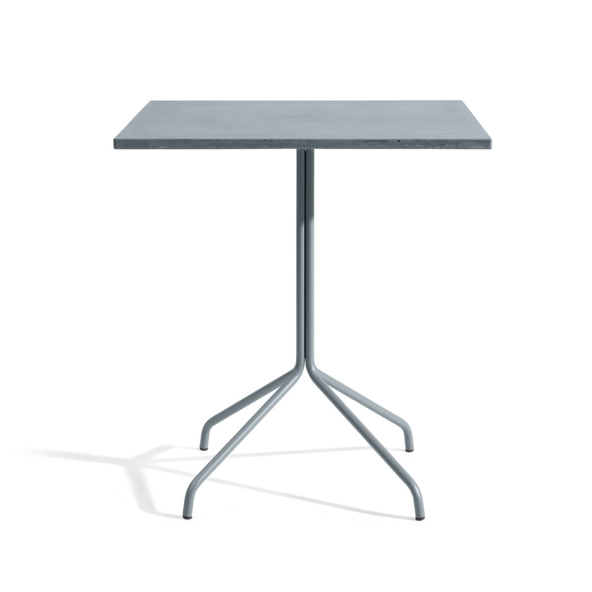 Brise 38 Tavolo 70x70 piano in cemento