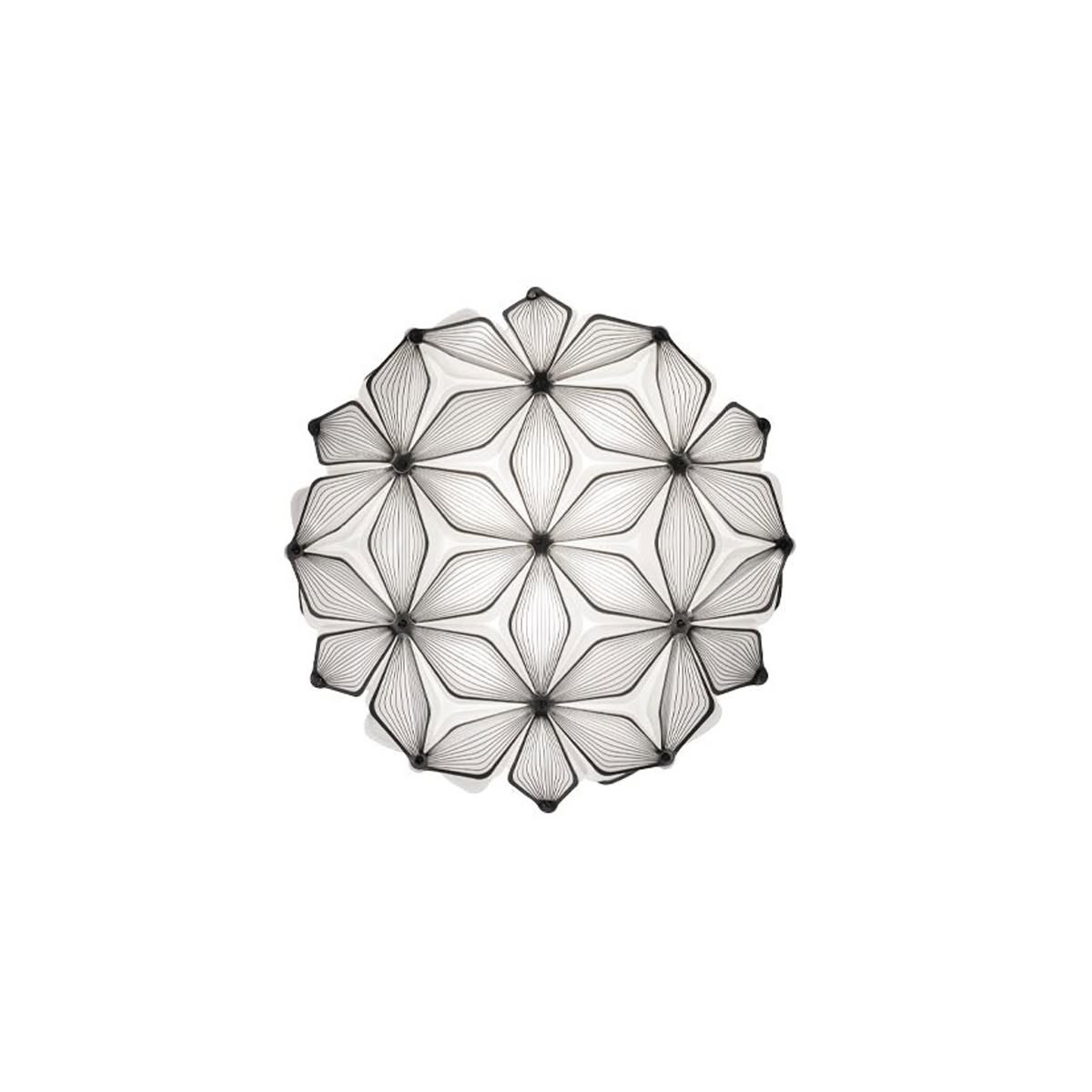 C'est La Vie Celing-Wall Mini lampada da parete-soffitto Black