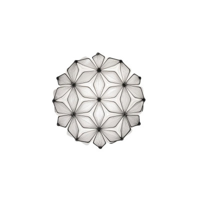 C'est La Vie Celing-Wall Mini lampada da parete-soffitto Black