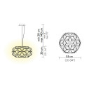 C'est La Vie Suspension Medium lampada a sospensione White Slamp dimensioni