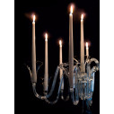 Candelabro Royal Pirex 9 bracci Cm H 80 naturale VGnewtrend ambientazione