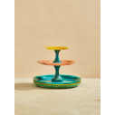 Candy Sottopiatto in resina Giallo Bitossi Home ambientazione