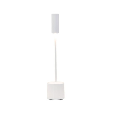 Carolina Pro LED lampada da tavolo Bianco lucido