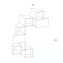 Cellula Composizione 8 moduli Mogg schema composizione