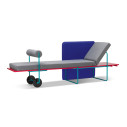 Memphis Milano Century Chaise longue vista