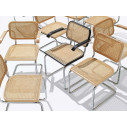 Knoll Breuer Cesca Sedia faggio naturale vista