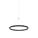 Fontanaarte Chandelier Piccola Nero, Bianco lampada a sospensione vista