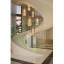 Chantal Suspension Small lampada a sospensione Orange Slamp ambientazione