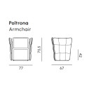 Poltrona Chico Myyour dimensioni