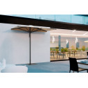 City Alluminio mezzo ombrellone 150x200 Ombrellificio Veneto ambientazione