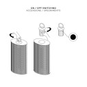 Clara Nomad Lampada da esterno Contardi dettaglio
