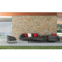 Cleo Alu Poltrona living Talenti Outdoor ambientazione