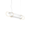 Clip L 130 lampada a sospensione Modo Luce vista
