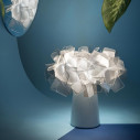 Clizia Battery lampada da tavolo Fumè Slamp ambientazione