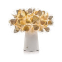 Clizia Battery Mama Non Mama lampada da tavolo Gold base chiara Slamp vista