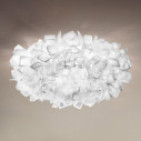Clizia Ceiling-Wall Large lampada da soffitto-parete White Slamp ambientazione