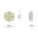 Clizia Ceiling-Wall Medium lampada da soffitto-parete Pixel Slamp dimensioni