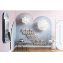 Clizia Ceiling-Wall Medium lampada da soffitto-parete White Slamp ambientazione