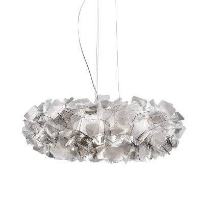 Clizia Suspension Large lampada a sospensione Fumè 