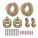 La Siesta CasaMount 2rope Beige Set di fissaggio per amache dettaglio