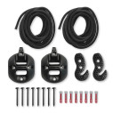 La Siesta CasaMount 2rope Black Set di fissaggio per amache dettaglio