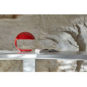 Cobra lampada da tavolo 629/RO rosso Martinelli Luce ambientazione