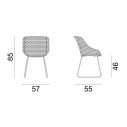 Colette 24 Sedia Gervasoni 