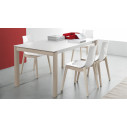 Connubia Tavolo Eminence CB/4724-R 130 B Laminato bianco