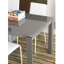 Connubia Tavolo Eminence CB/4724-R 130 B Vetro serigrafato tortora