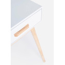 Consolle con specchio 2c Ordinary bianco Bizzotto dettaglio