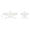 Cross Table Grattoni dimensioni