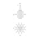 Crown Magnum lampada a sospensione Nemo Lighting dimensioni