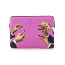 Custodia da Laptop Lipsticks Pink Seletti vista