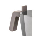 Alessi DC06/6  Moka Caffettiera espresso Grigio 6 Tazze dettaglio