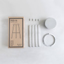 Déjà-vu Sgabello medio verniciato Magis dettaglio packaging tipo versione lucida