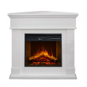Camino elettrico da terra ad angolo Ford Bianco 110x63x102 Divina Fire vista