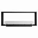 Camino a bioetanolo da incasso bifacciale 120x50 Venere 120 Topline Divina Fire vista