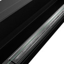 Camino a bioetanolo da incasso parete 120x40 Livorno 120 Nero  Divina Fire dettaglio