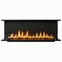 Camino a bioetanolo da incasso Trifacciale 150x50 Giove 150 Topline Divina Fire vista