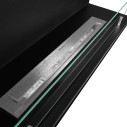Camino a bioetanolo da incasso Trifacciale 3 lati aperti 90x45 Trevi 90 Divina Fire dettaglio