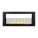 Camino a bioetanolo da incasso Bifacciale 2 lati 90×40 Montefalco 90 Divina Fire vista