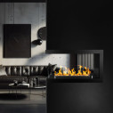 Camino a bioetanolo da incasso 3 Lati Trifacciale 90x50 Maratea 90 Divina Fire ambientazione