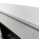 Camino a bioetanolo da terra Bellini in legno Bianco 96x35x96 Divina Fire dettaglio