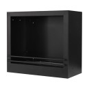 Camino a bioetanolo da terra Bellini in legno Bianco 96x35x96 Divina Fire vista