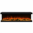 Camino elettrico da incasso a parete 3 lati Belmont 150 Divina Fire vista