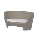 Divano Rap Slide grigio tortora