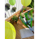 La Siesta Domingo Lime Poltrona sospesa Comfort outdoor ambientazione