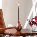 Dondolina Pro LED lampada da tavolo Bronzo Zafferano ambientazione
