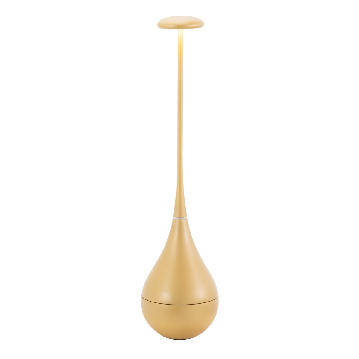 Dondolina Pro LED lampada da tavolo Oro opaco